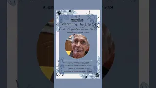 Eral Augustus Thomas Funeral Announcement