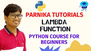 L 42 LAMBDA FUNCTION IN PYTHON ANONYMOUS FUNCTION IN PYTHON PYTHON COURSE FOR BEGINNERS