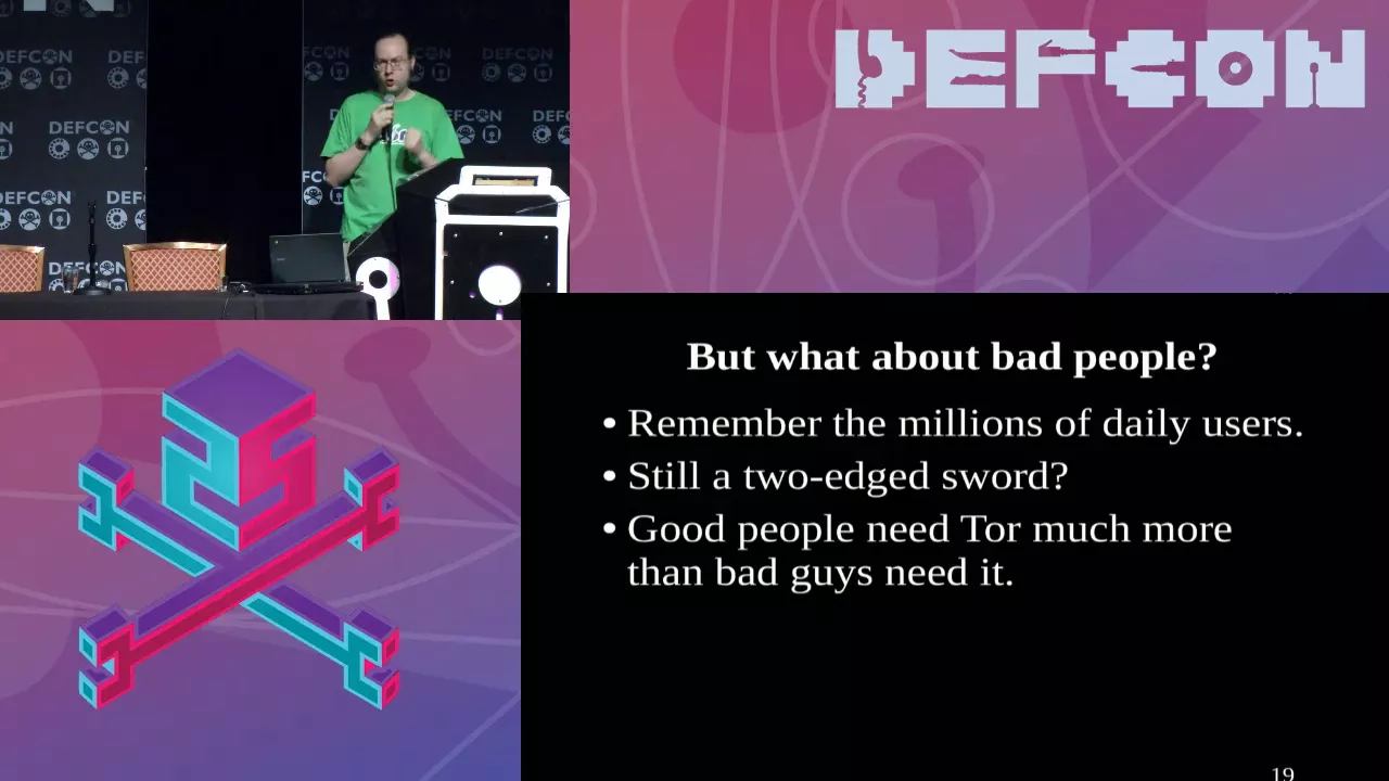 DEF CON 25 - Roger Dingledine - Next Generation Tor Onion Services
