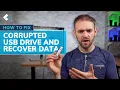 How to Fix a Corrupted USB Flash Drive and Recover Data