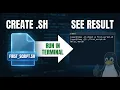 How to Create and Run a Bash Script in Linux