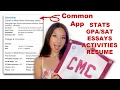 HOW I GOT INTO CMC Claremont McKenna College STATS ESSAYS ACTIVITIES etc