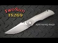 TwoSun TS269 A Well Constructed Persian Inspired Night Morning Thumbstud Blade