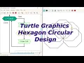 Turtle Graphics Hexagone Circular Design Flowgorithm Flowchart Easy Coding Visually