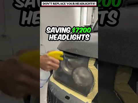 Stop replacing headlights just do this