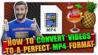 how to convert a file to a perfect mp4 in handbrake alternate method in description 