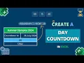 How to Create a Day Countdown in Excel
