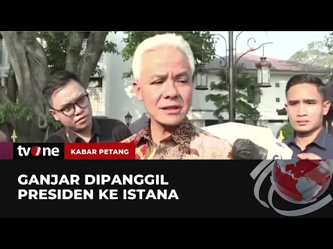Presiden Jokowi Panggil Ganjar Pranowo ke Istana
