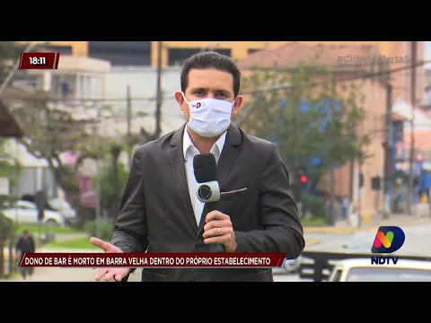 Dono de bar é morto dentro do próprio estabelecimento em Barra Velha