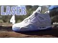 2015 Jordan 4 Laser w On Foot