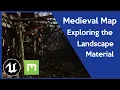 Landscape Blend Material with Runtime Virtual Textures RVT in Unreal Engine 4 26