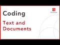 Coding Text and Documents in Dedoose Qualitative and Mixed Methods Research and Analysis