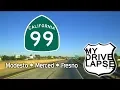 Highway 99 Through California Modesto Merced Fresno