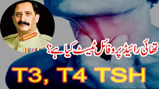 Thyroid T3 T4 TSH What is Thyroid by Gen R Prof Dr Asif Ali Khan