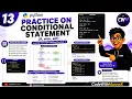 13 Python Conditional Statement Practice Questions If Else Elif Practice in Python