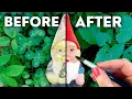 Repainting Old Garden Gnome - He Looks Brand New