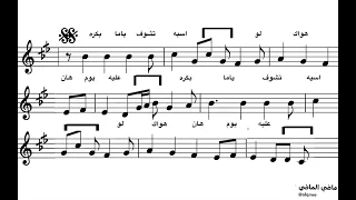                                        كل مرة لما أواعدك   سيد مكاوي دندنها