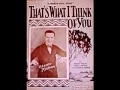 Download Lagu Al Handler \u0026 His Davis Hotel Orchestra - That's What I Think Of You