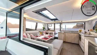 #13t Catamaran SALOON ENCLOSURES,  STORAGE and which BBQ BRAAI | Sailing Sisu