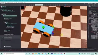 Webots Obstacle avoider robot building from scratch University Group project