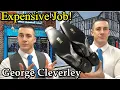 OUR MOST EXPENSIVE REPAIR George Cleverley Shoe Repair Lulu Toe Plates Fiddle Back Waist
