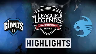 GIA vs. ROC - EU LCS Week 3 Day 1 Match Highlights (Spring 2018)