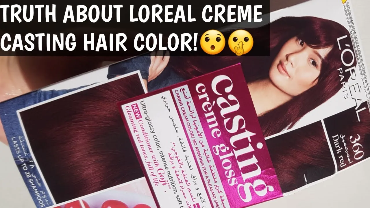 Loreal Paris Hair Color / Shades, Numbers, Before and After color💁