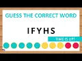 Scrambled Word Game Can You Unscramble These Words 5 Letters