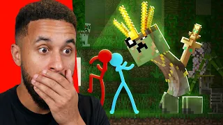 EXISTE UMA CIVILIZAÇÂO CREEPER?! Animation vs. Minecraft Shorts Ep 40 (Alan Becker)
