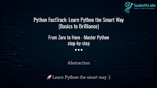 Abstraction in Python Explained Simply OOP Concepts