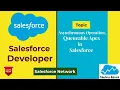 Asynchronous Operation Queueable Apex in Salesforce