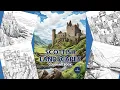 Scottish Landscapes Coloring Book Coloring book Collection Adult Coloring Pages Landscapes