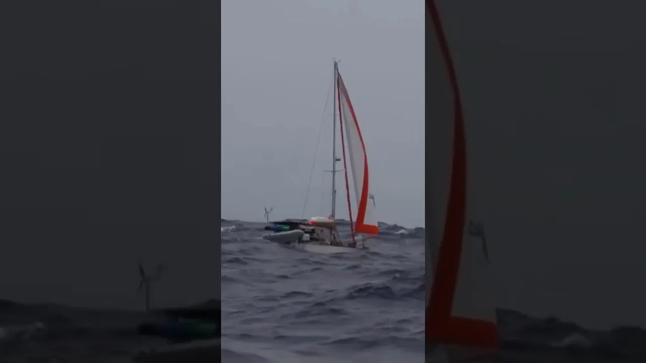 Gale off of Tonga – watch the full video @CalicoSkiesSailing