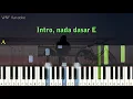 KOTAK - Pelan-Pelan Saja Piano Karaoke Versi Pria
