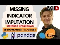 Missing Indicator Imputation - Handling Missing Values