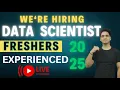 AMAZON MASTERCARD L T Hiring Data Scientist freshers 2025 Data scientist Internship 2025 WFH