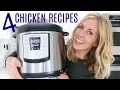 4 EASY Instant Pot Chicken Recipes - Perfect for Beginners