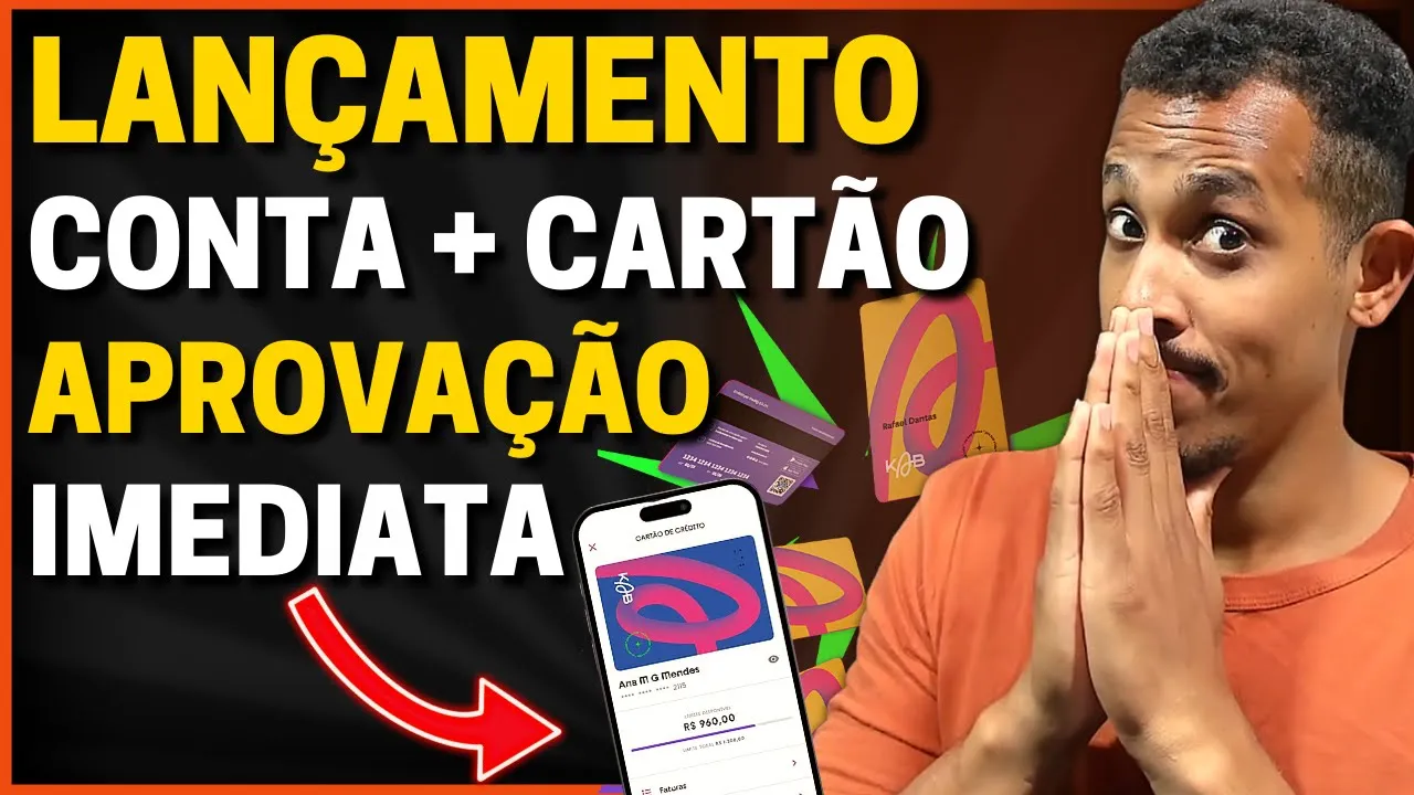 ????【 URGENTE 】KONTA KAB COM CARTÃO DE CRÉDITO | TEM APROVAÇÃO DE CRÉDITO IMEDIATA - rei dos cartões