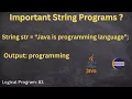 Find Longest Word in a Sentence in Java Easy Logic Code Explanation String Logical Programs