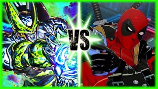 Perfect Cell Vs Deadpool [Marvel Tokon]