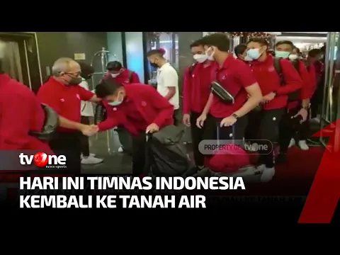 Hari Ini, Timnas Garuda Kembali ke Tanah Air usai Lakoni Laga Final AFF 2020