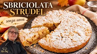 SBRICIOLATA STRUDEL🍏Senza Uova - il dolce dell'autunno: golosissimo e irresistibile🥰 | RITA CHEF