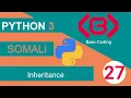 Python for beginners in Somali - 27