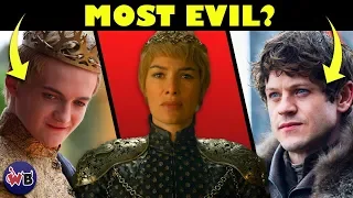 who is the most evil game of thrones character