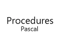 Pascal tutorial - 10 Using procedures