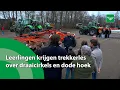 Lagu Leerlingen krijgen trekkerles over draaicirkels en dode hoek