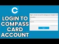 Compass Card Account Sign In How to Log In to Your Compass Card Account