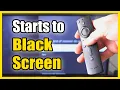 How to Fix Black Screen After the Startup Logo on Fire TV Stick Easy Method