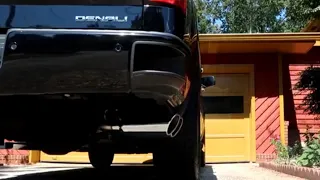 First day with my Borla Atak Exhaust system on my 2014 Sierra Denali 1500 6 2L
