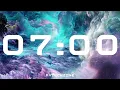 7 Minute Countdown Timer with Relaxing Lofi Music